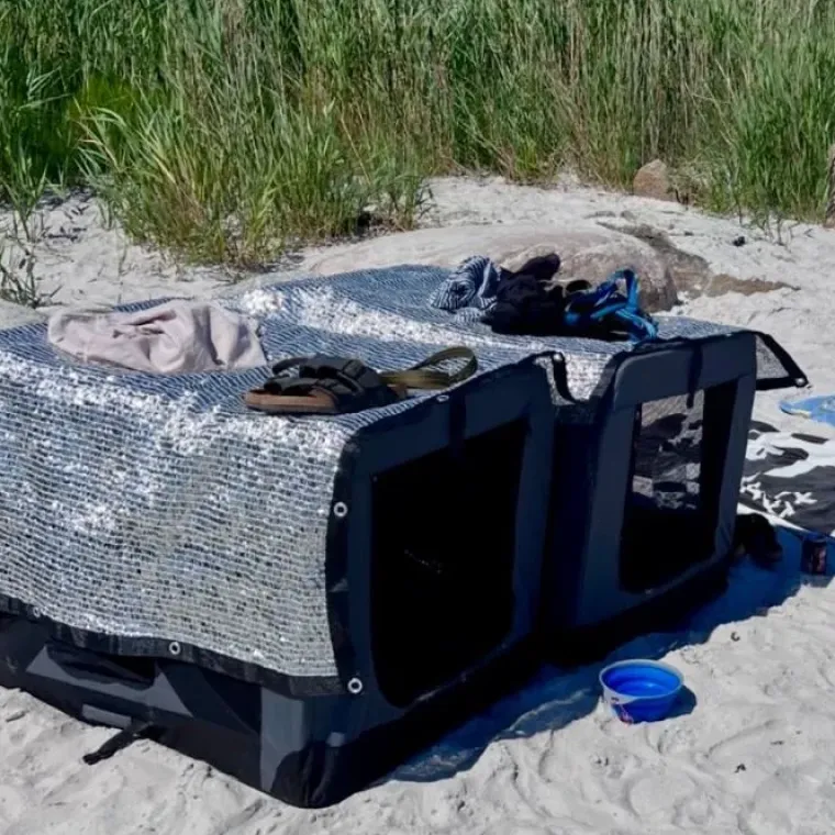 ☀️Sommerklar|Biltransport Af Hund^Active Canis Reflective Shade Cover