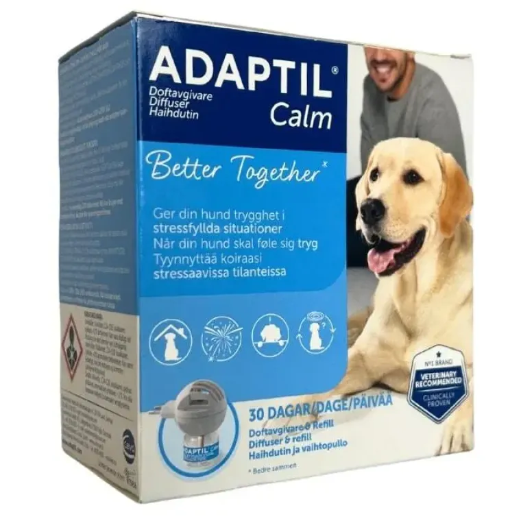 Separationsangst|Nytårskurven^Adaptil Calm Home diffusor m/ flaske