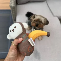 Plyslegetøj Til Hunde|Hvalpelegetøj^All For Paws AFP Aben Anders og Bente Banan