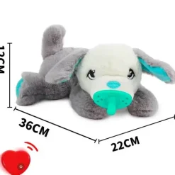 Plyslegetøj Til Hunde|Hvalpelegetøj^All For Paws AFP Pacifier Buddy | Hundebamse m. Hjertebank og Varme