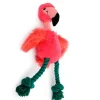 Hvalpelegetøj|Reb-Legetøj^All For Paws AFP Plys Flamingo | 48 cm