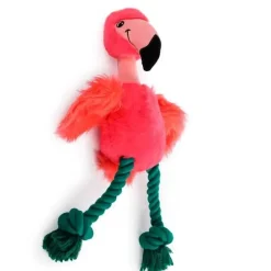 Hvalpelegetøj|Reb-Legetøj^All For Paws AFP Plys Flamingo | 48 cm