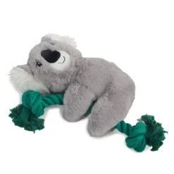 Plyslegetøj Til Hunde|Hvalpelegetøj^All For Paws AFP Safari Kevin Koala m. reb