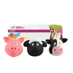 All For Paws Hundelegetøj^All For Paws AFP Zootex Farm Buddies | 3-pak