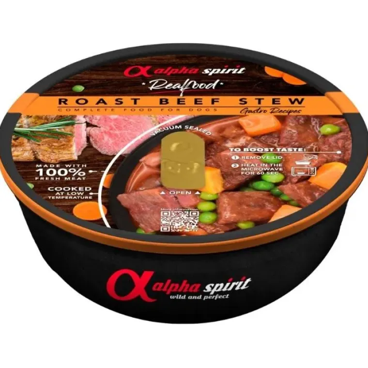 Hundemad^Alpha Spirit Real Food Vådfoder