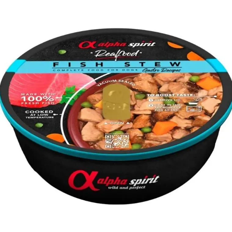 Hundemad^Alpha Spirit Real Food Vådfoder
