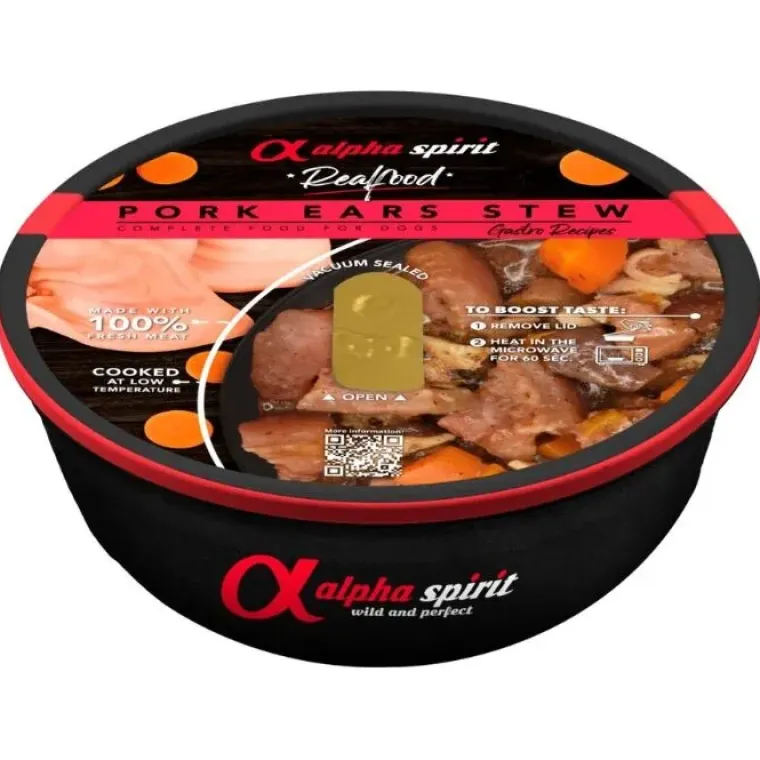 Hundemad^Alpha Spirit Real Food Vådfoder