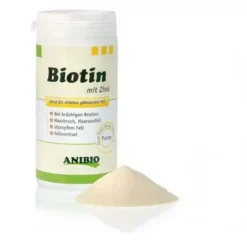 Fodertilskud^Anibio Biotin med zink | 260g