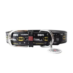 Hundehalsbånd^Collar/WauDog Batman halsbånd | m. QR-Tag | OUTLET