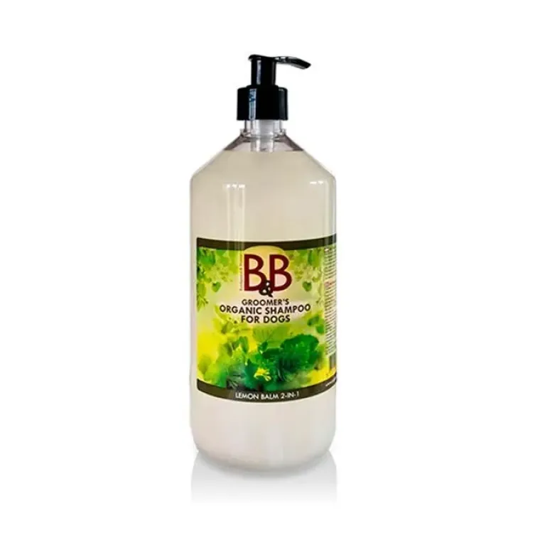 Hvalpeshampoo|Miljøvenlige, Bæredygtige & Øko Produkter^B&B Økologisk Hundeshampoo m.m. B&B Melisse balm 2-in-1 | Økologisk Hundeshampoo
