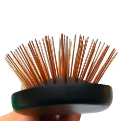 Pelspleje|Miljøvenlige, Bæredygtige & Øko Produkter^B&B Økologisk Hundeshampoo m.m. B&B Premium Kobber Pin Brush | 2,5 cm