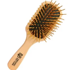 Pelspleje^B&B Økologisk Hundeshampoo m.m. B&B Premium Wood Pin Brush