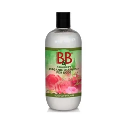 Miljøvenlige, Bæredygtige & Øko Produkter|Hundeshampoo Og Hundebalsam^B&B Økologisk Hundeshampoo m.m. B&B Rose conditioner | Økologisk hundebalsam