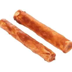 Godbidder Og Gnaveben^Flamingo Boost sticks med kollagen og laks | 12,5 cm | 1stk.