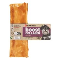 Godbidder Og Gnaveben^Flamingo Boost strips med kollagen og kylling | 15 cm