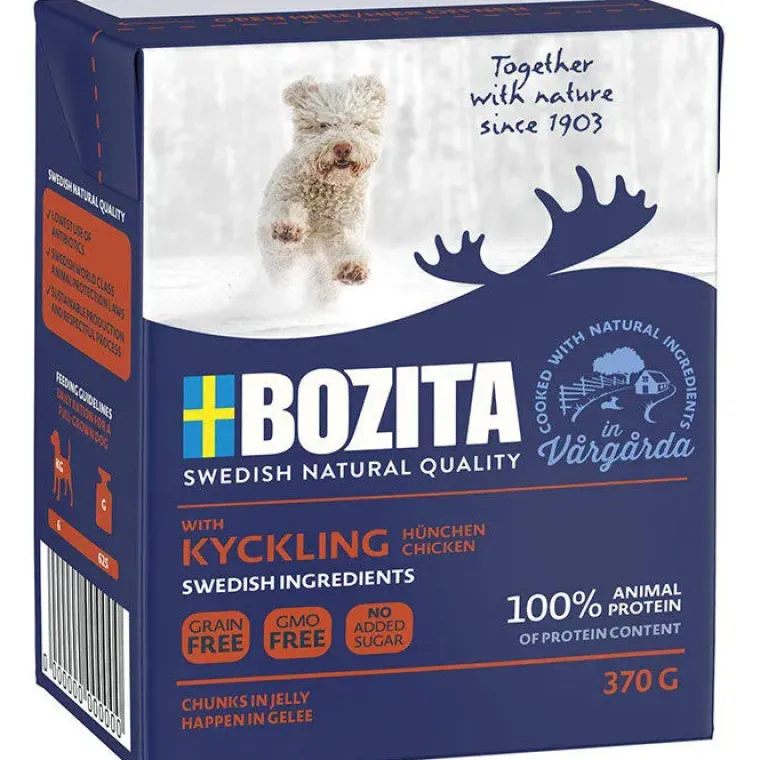 Hundemad^Bozita Vådfoder | Bidder i gelé