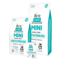 Hundemad^Brit Care Mini Grain Free Adult - Light & Steriliseret | Tørfoder