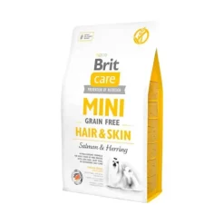 Hundemad^Brit Care Mini Grain Free - Hair & Skin | Tørfoder