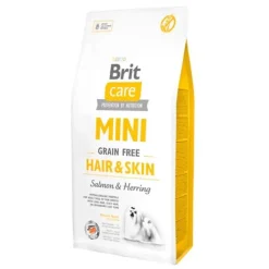 Hundemad^Brit Care Mini Grain Free - Hair & Skin | Tørfoder