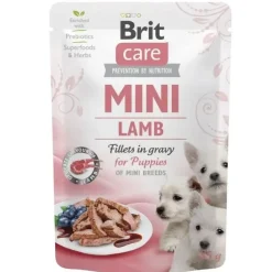 Godbidder Og Gnaveben|Hvalpefoder^Brit Care Mini | Vådfoder 85g