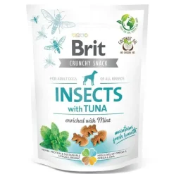 Godbidder Og Gnaveben^Brit Care Brit Crunchy Snack, Insects With Tuna | 200g.