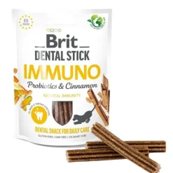 Godbidder Og Gnaveben^Brit Care Brit Dental Stick - Immuno Probiotics & Cinnamon