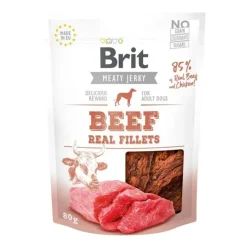 Godbidder Og Gnaveben^Brit Care Brit Jerky Beef Fillets | 80g