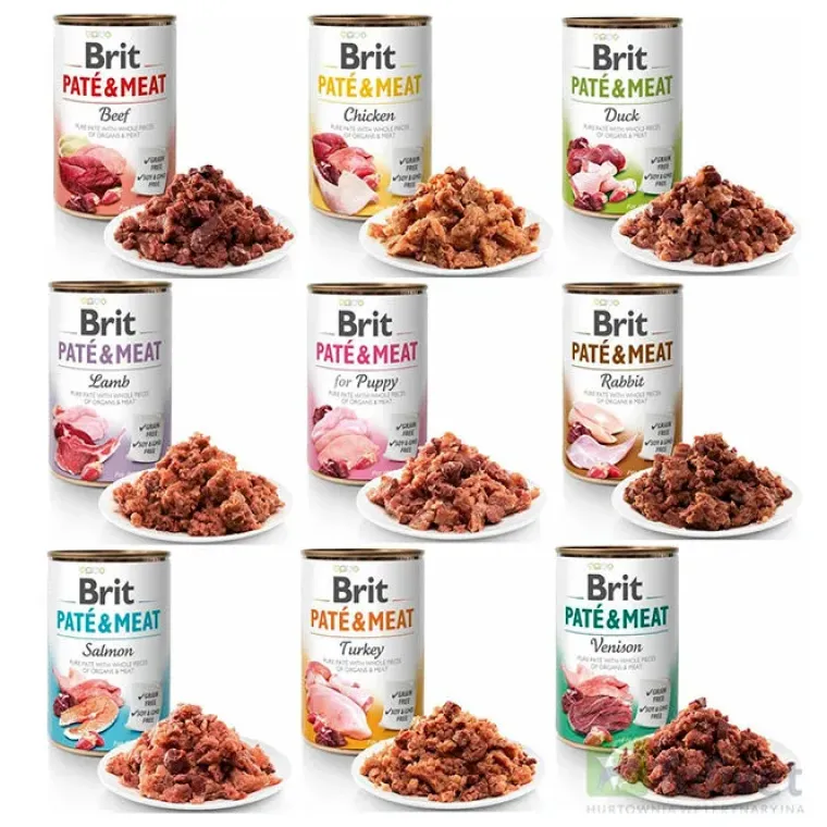 Hundemad^Brit Care Brit Paté & Meat | Vådfoder