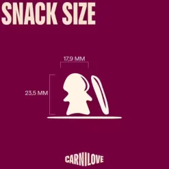 Godbidder Og Gnaveben^Carnilove Crunchy Snack, Mackerel with Raspberries | 200g