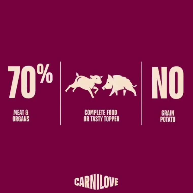 Hundemad^Carnilove Dog Can Paté, Lamb & Wild Boar | 400g