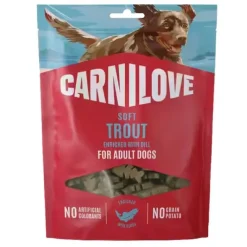 Godbidder Og Gnaveben^Carnilove Soft Snack, Trout enriched with Dill | 200g