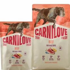 Hundemad^Carnilove True Fresh Dog Beef, Adult All Breeds | Tørfoder