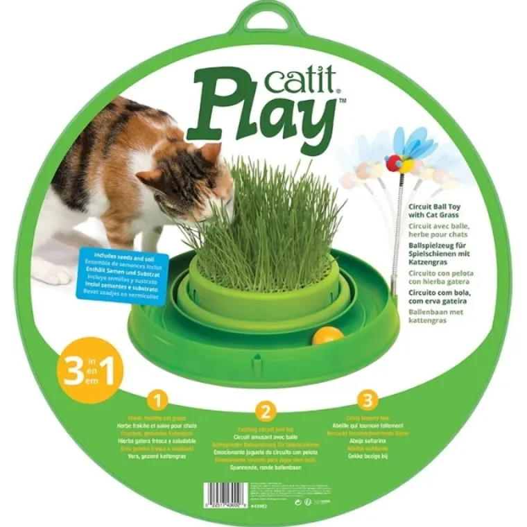 Legetøj Til Katte^Catit Play'N Scratch med kattegræs