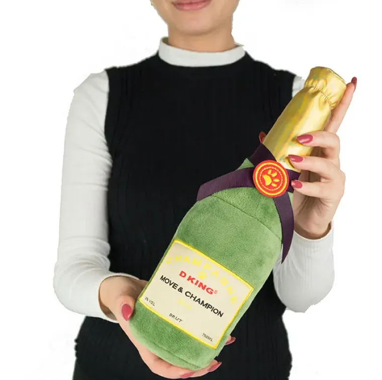 Nytårskurven|Plyslegetøj Til Hunde^Cotonshoppen Champagneflaske i plys | OUTLET