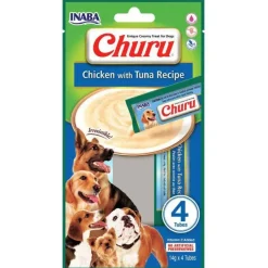 Hundemad|Hundeferien^INABA Churu Creamy Treat til hund | 4x 14g