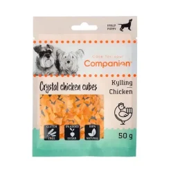 Hvalpegodbidder Og Gnaveben|Bestsellers^Companion Chicken Crystal Cubes Puppy | 50g