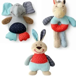 Plyslegetøj Til Hunde|Hundelegetøj Uden Piv^Companion Hundelegetøj Patchwork
