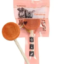 Godbidder & Smagsvarianter|Godbidder Og Gnaveben^Companion Lollipop Okse | 60 stk. STORKØB