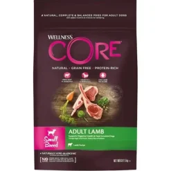 Hundemad|Single Protein & Foder & Godbidder^Wellness CORE CORE Adult Lamb - Small Breed | Single Protein, Tørfoder