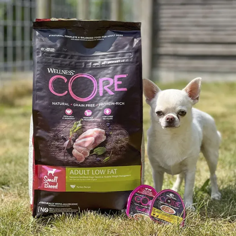 Hundemad^Wellness CORE CORE Adult Low Fat - Small Breed | Tørfoder