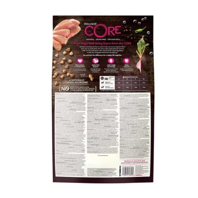 Hundemad^Wellness CORE CORE Adult Low Fat - Small Breed | Tørfoder