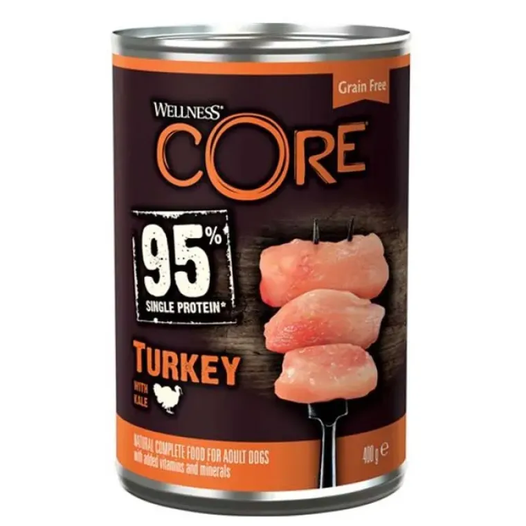 Hundemad|Single Protein & Foder & Godbidder^Wellness CORE CORE 95 All Breed Vådfoder | Singleprotein