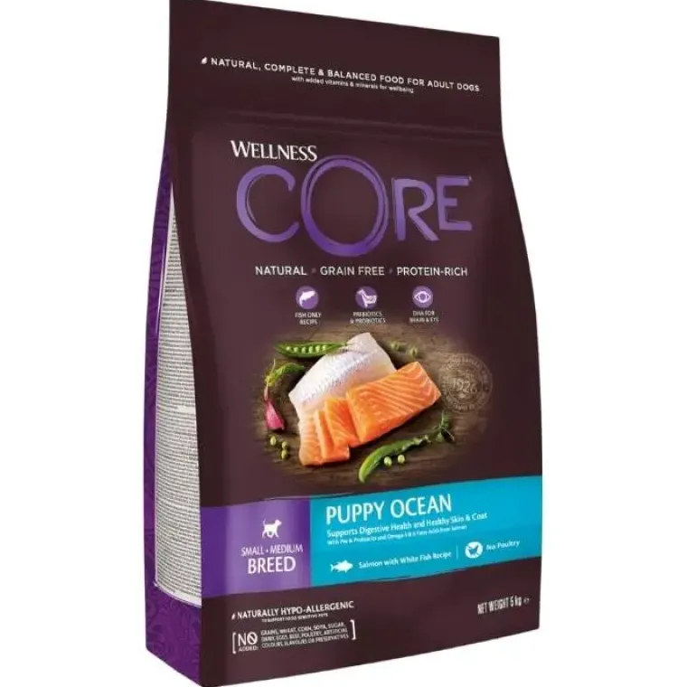 Hundemad|Hvalpefoder^Wellness CORE CORE Ocean Puppy - Small Breed | Tørfoder