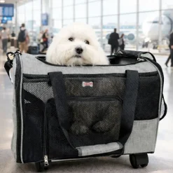 Transporttasker Til Hunde|Flytasker^DogLemi Rejsetaske | på hjul