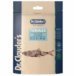 Godbidder|Godbidder Og Gnaveben^Dr. Clauder's Trainee hundegodbidder | Sild 80g.