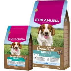 Hundemad^EUKANUBA Grain Free Adult - Small Medium Breed | Tørfoder
