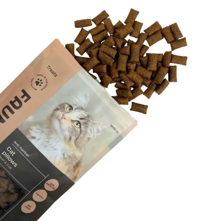 Godbidder|Godbidder Og Gnaveben^Faunakram Cat Pillows with Beef & Cod | 100g