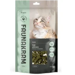 Godbidder|Godbidder Og Gnaveben^Faunakram Cat Pillows with Chicken & Seaweed | 100g