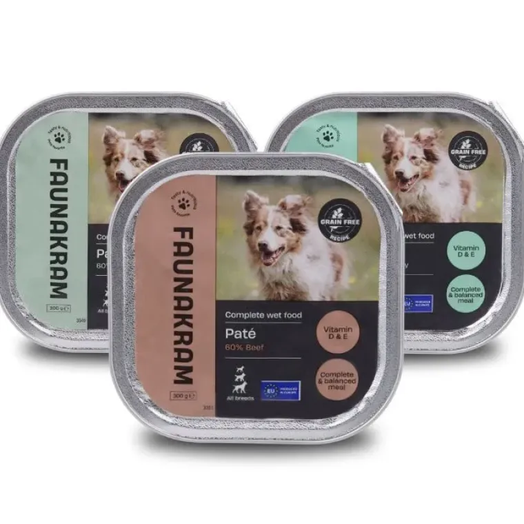 Hundemad^Faunakram Dog Paté, Turkey | 300g