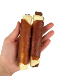 Godbidder Og Gnaveben^Faunakram Filled Rawhide Roll Duck | 13,5 cm | 2 stk